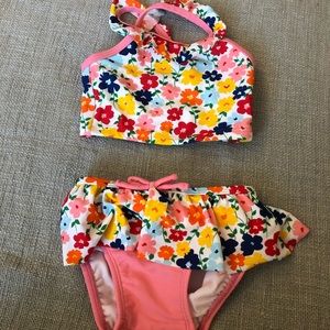 Hanna Andersson two piece swimsuit 6-12 months